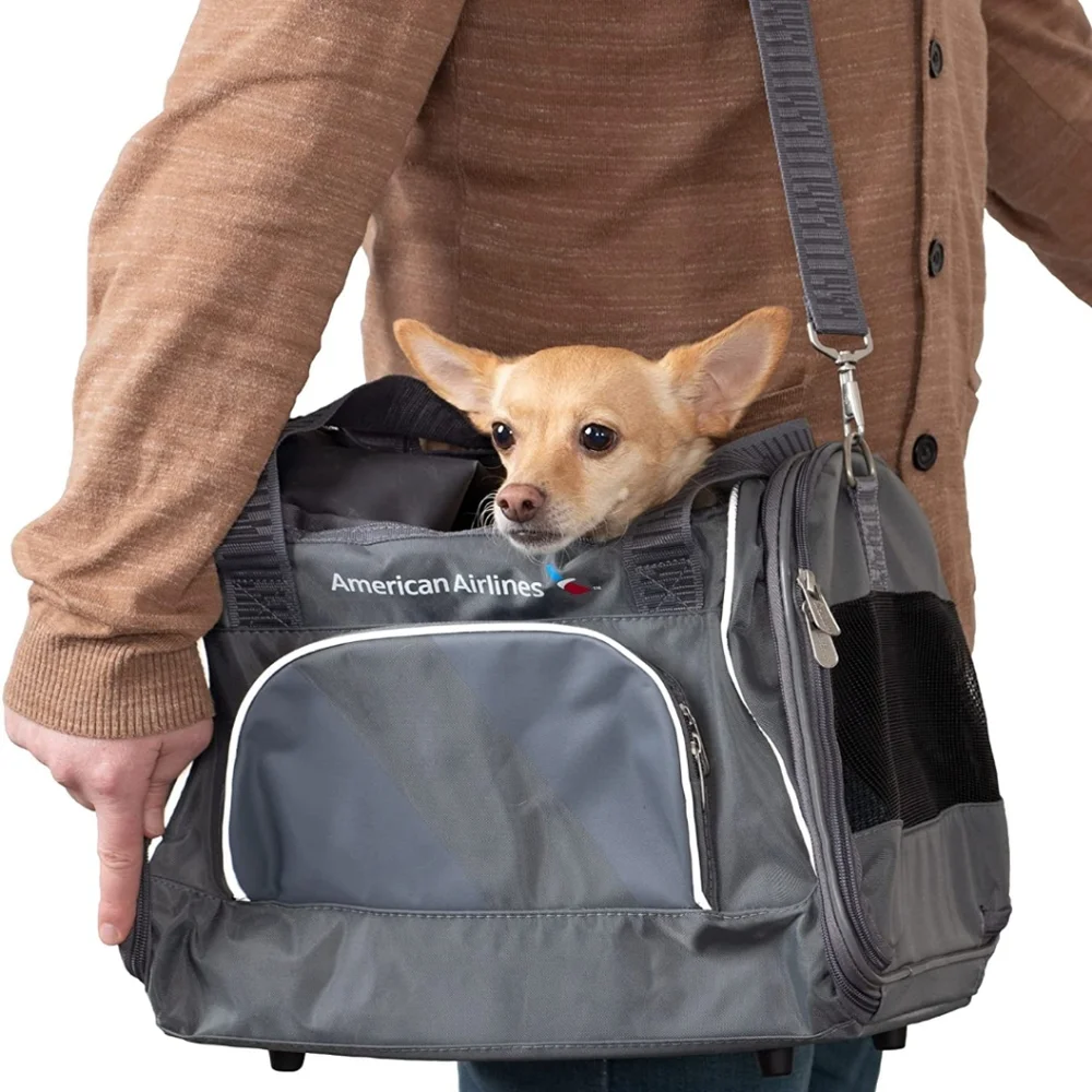 Pet Carrier Airline Approved, Medium, Charcoal